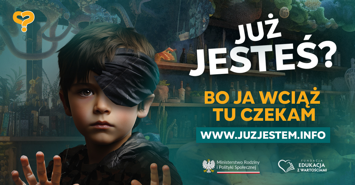 Plakat Kampania Już jesteś?